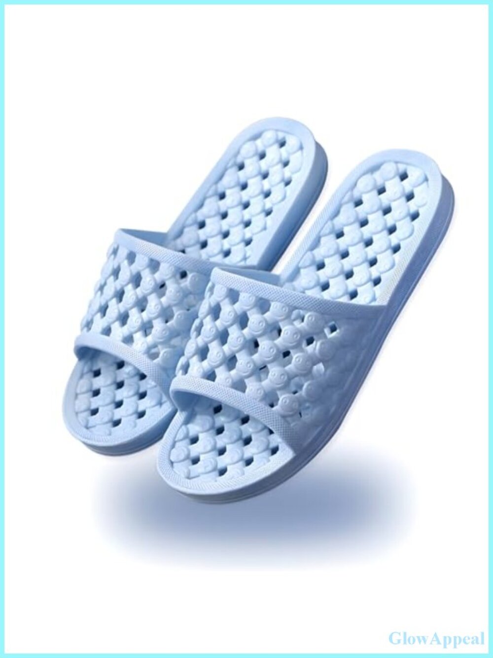 Quick Drying PVC Shower Sandals Non Slip Platform Pool Slippers Unisex